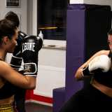 L�ultima parte consiste in una simulazione di combattimento uno contro uno, detta sparring